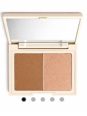 Beauty For Real Sun Sculpt Bronzer Duo In Good Day Sunshine BNIB